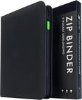 9 Pocket Zip Trading Card Binder 360 Cards Exo-Tec (Black)