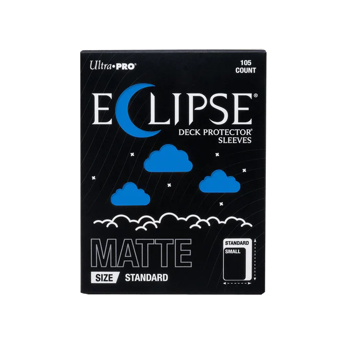 ECLIPSE® Matte Standard DECK PROTECTOR® Sleeves: Pacific Blue - 105ct