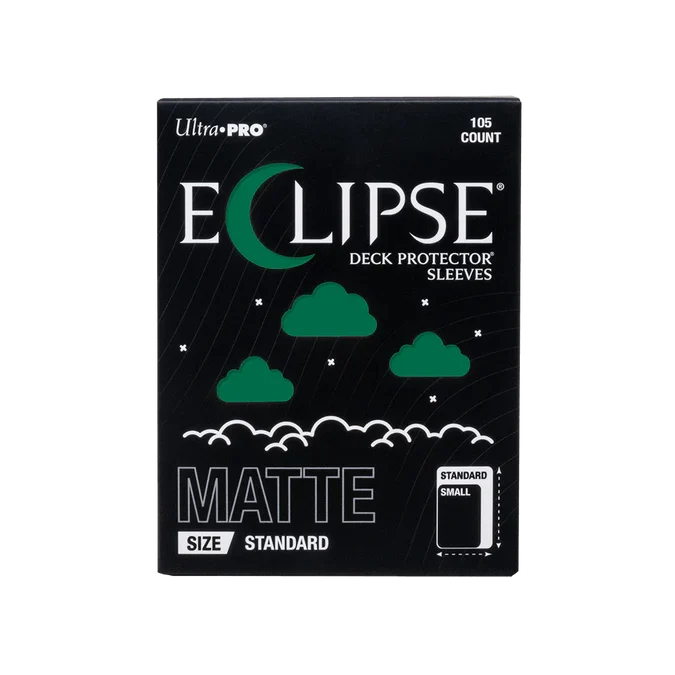 ECLIPSE® Matte Standard DECK PROTECTOR® Sleeves: Forest Green - 105ct