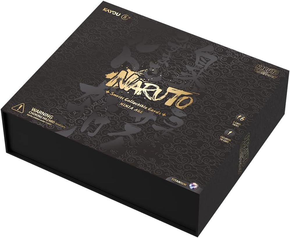Naruto-Smriti Collectible Cards-Ninja Age-Premium Collector Box-001