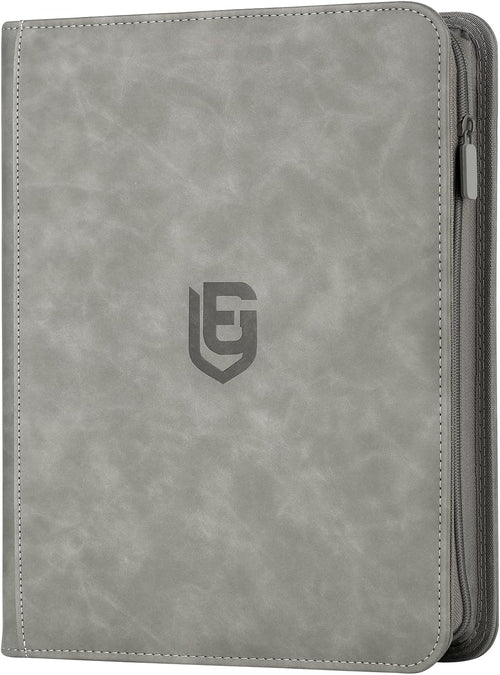9 Pocket Card Binder,540 Pocket Trading Card Binders,Loading Pocket Collectible Card Album for MTG, TCG, Sport Card, Game Cards Grey