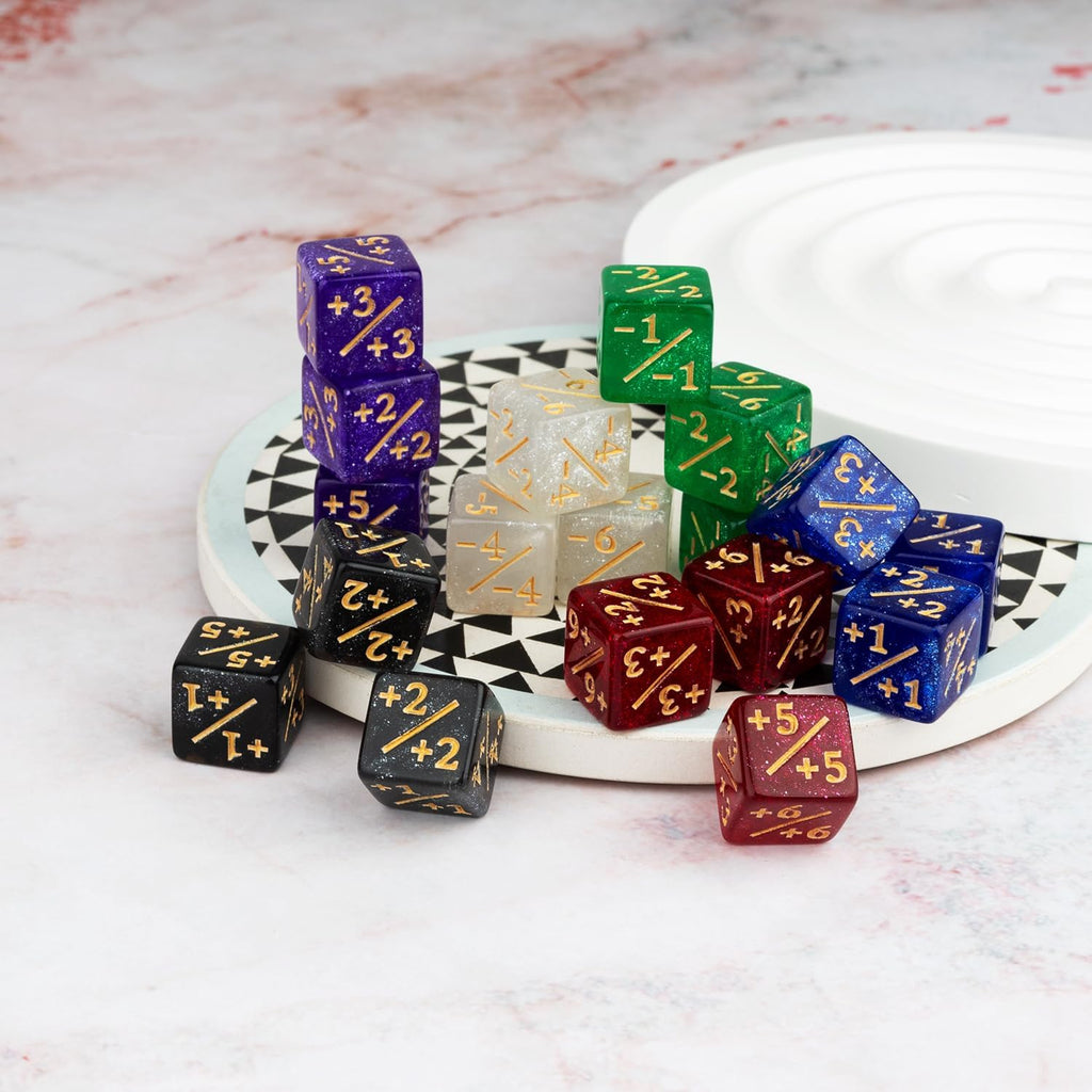 42 Pieces MTG Dice Counters 