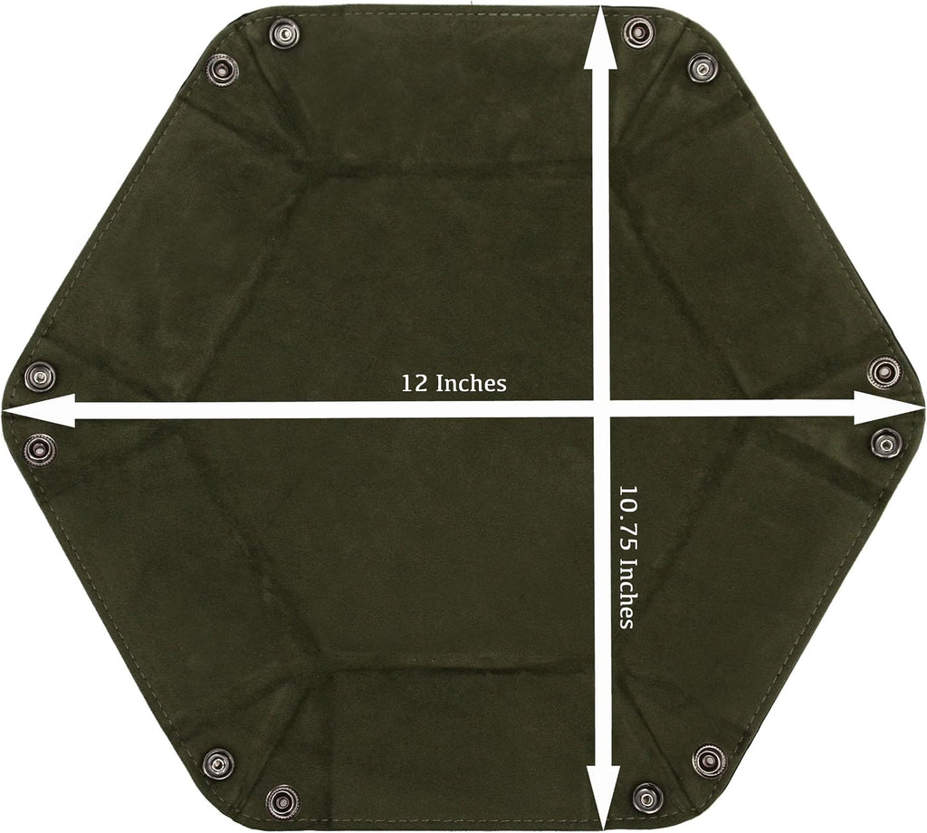 Dice Tray Portable Folding Dice Rolling Tray