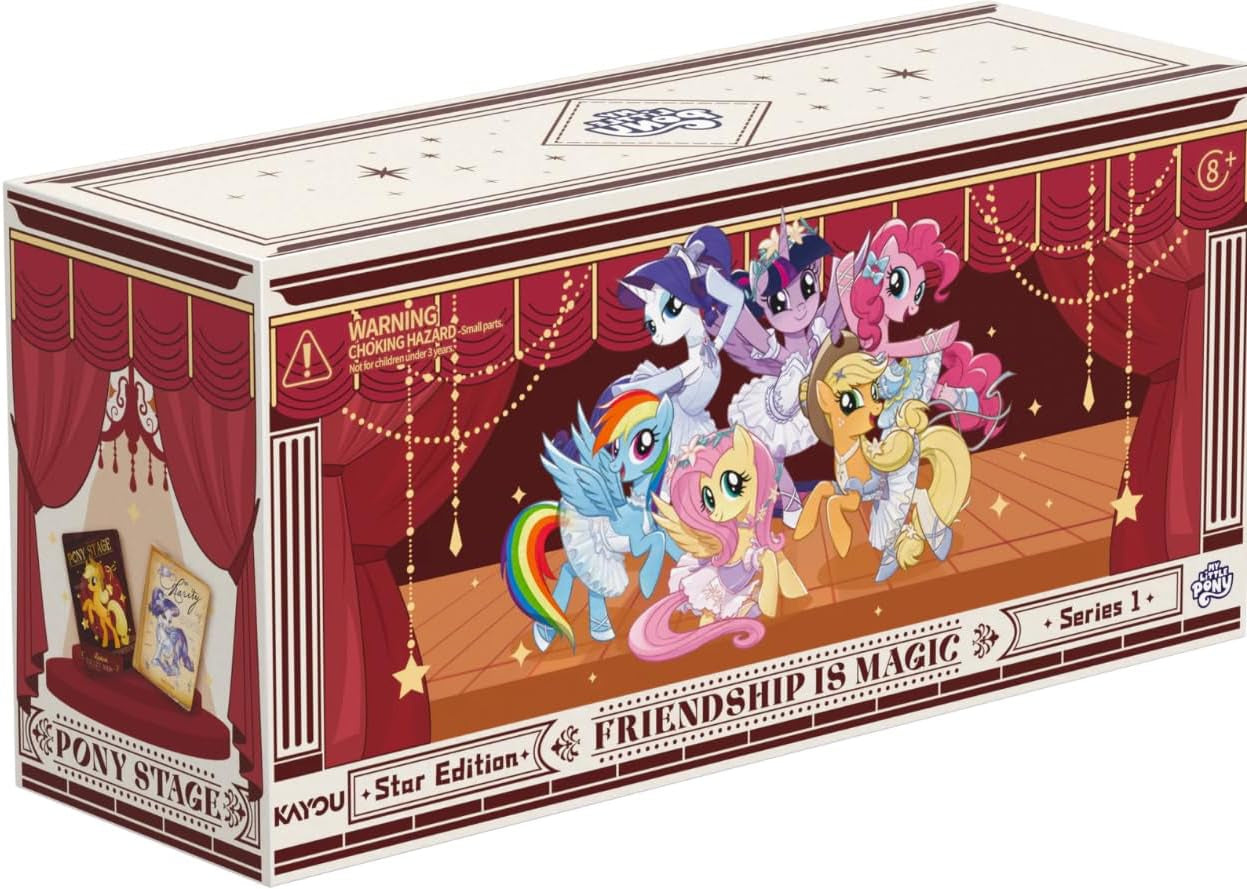 My Little Pony Friendship Eternal Cards, Star Edition, Series 1, Collectible Trading Cards, 16 Miniboxes, 3 Cardsminibox