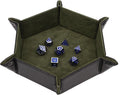 Dice Tray Portable Folding Dice Rolling Tray