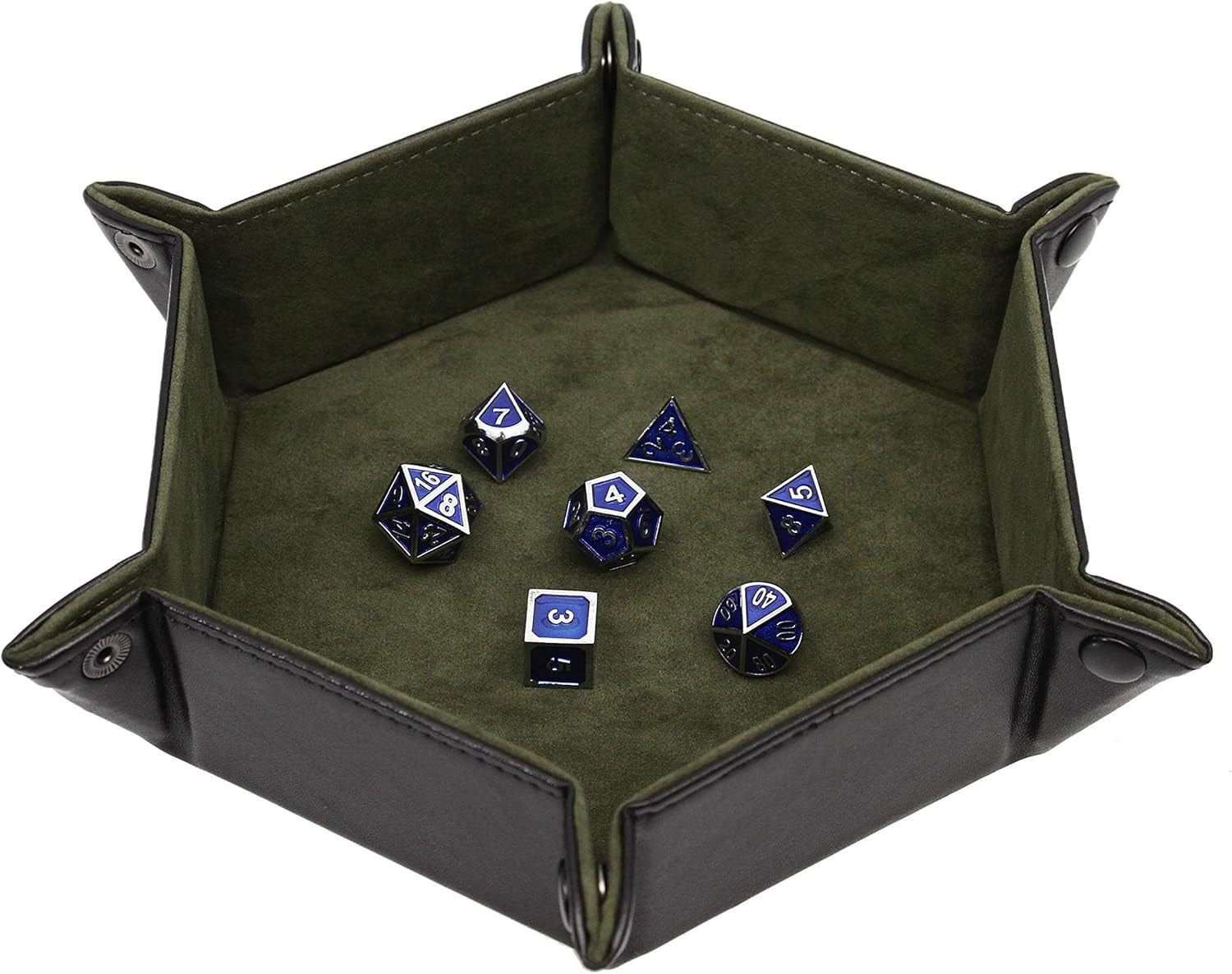 Dice Tray Portable Folding Dice Rolling Tray