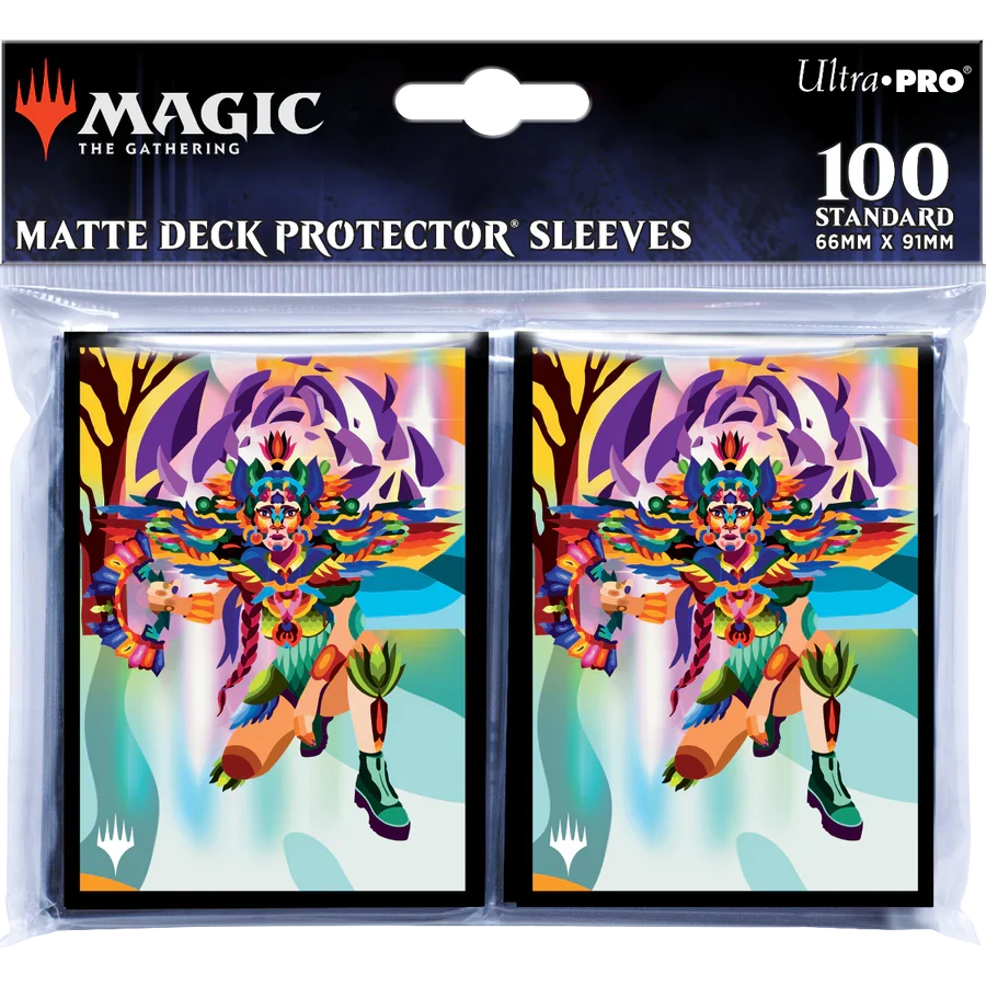 The Lost Caverns of Ixalan Huatli, Poet of Unity Standard Deck Protector Sleeves (100ct) for Magic: The Gathering
