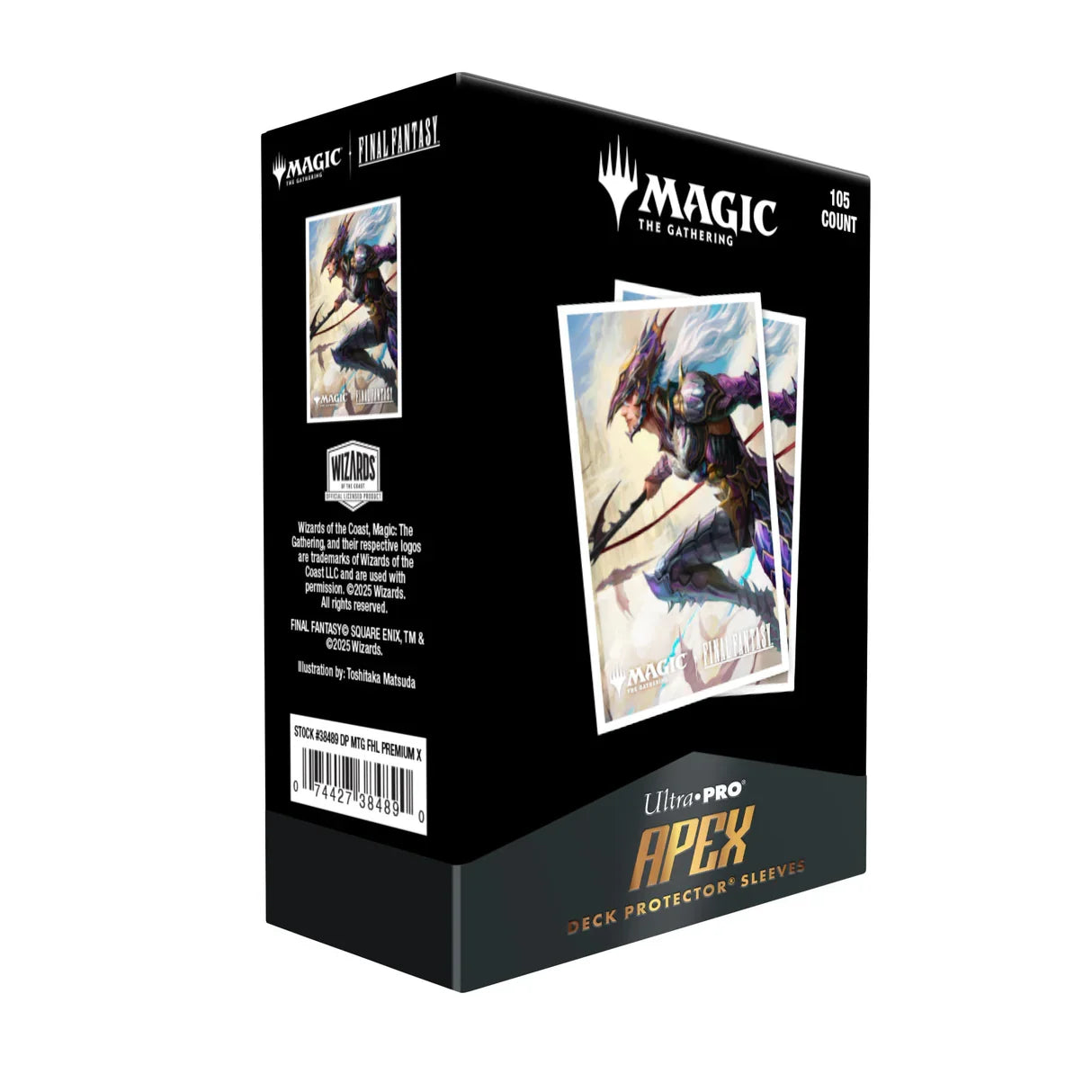 MAGIC: THE GATHERING®—FINAL FANTASY™ Kain, Traitorous Dragoon 105ct APEX® DECK PROTECTOR® Sleeves for Magic: The Gathering