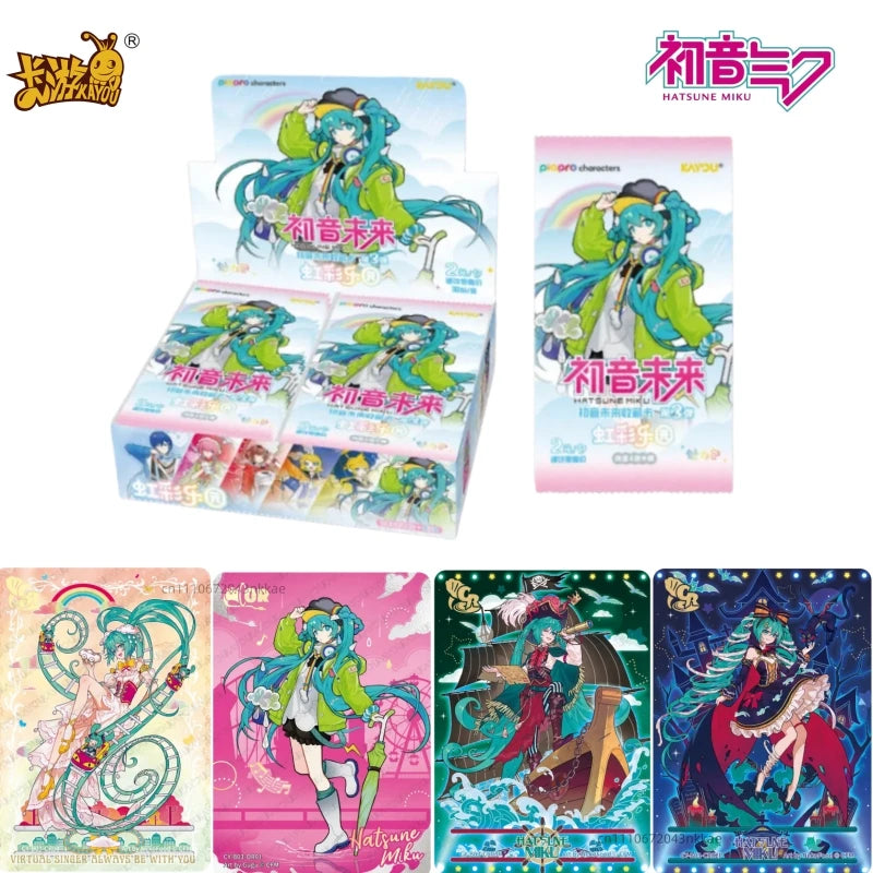 Authentic Brand New Hatsune Miku Cards Virtual Singer Piapro Character Collectible Cards Anime Merchandise Holiday Gifts