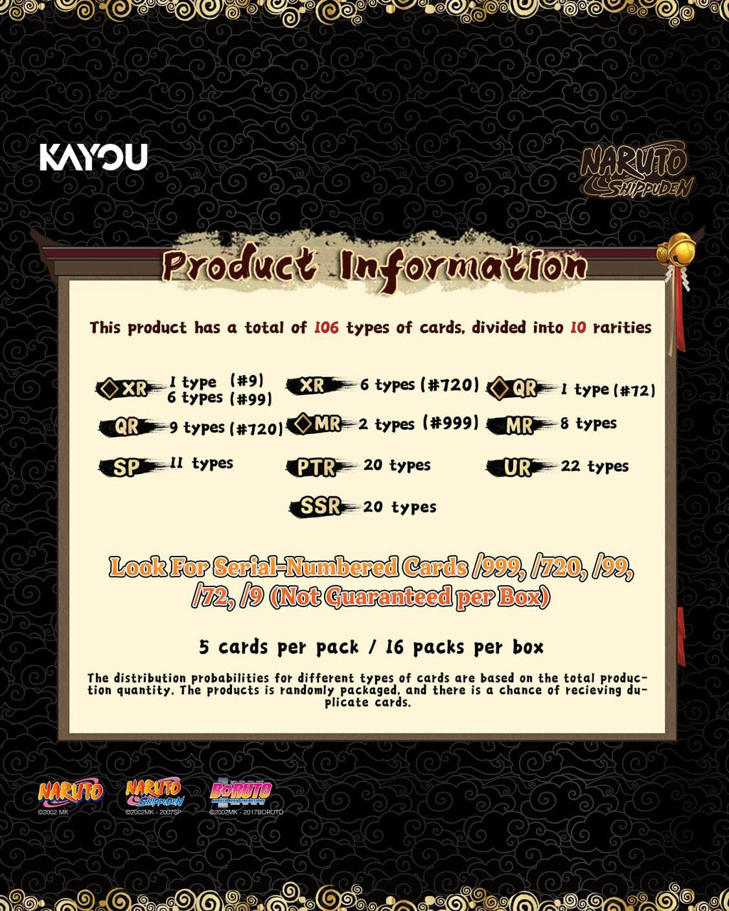 Naruto-Smriti Collectible Cards-Ninja Age-Premium Collector Box-001