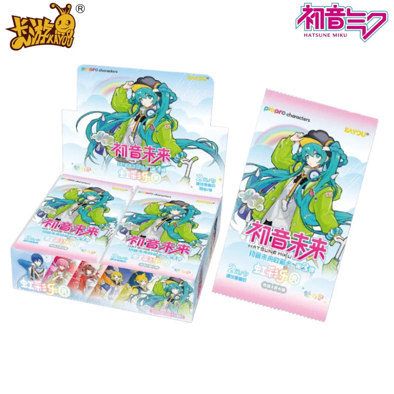 Authentic Brand New Hatsune Miku Cards Virtual Singer Piapro Character Collectible Cards Anime Merchandise Holiday Gifts
