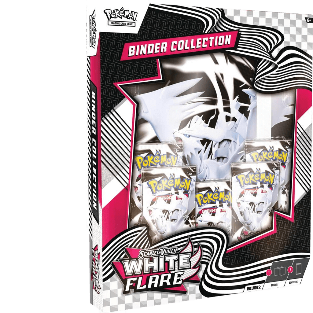 Pokemon Scarlet & Violet White Flare Binder Collection