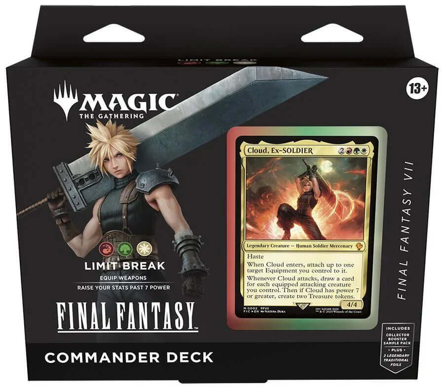 FINAL FANTASY Commander Deck - FINAL FANTASY VII Limit Break - Commander: FINAL FANTASY