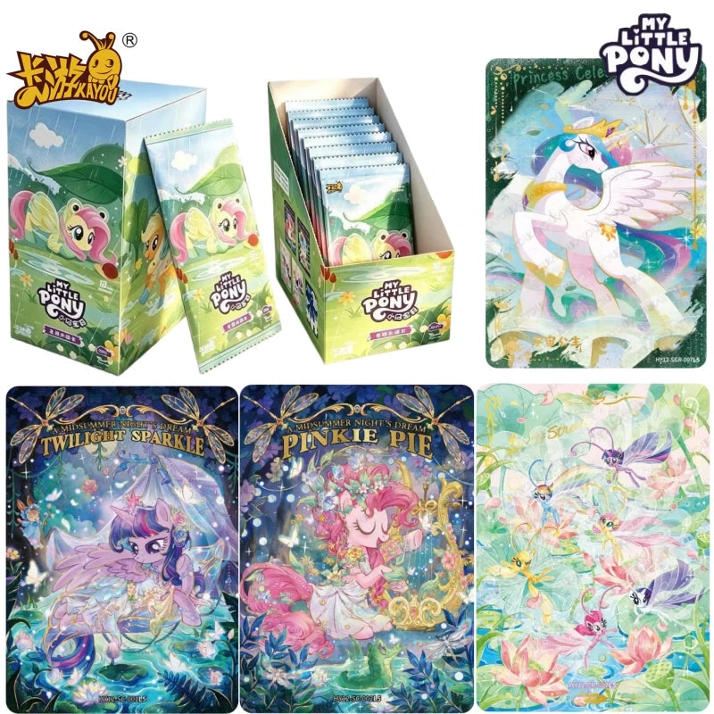 My Little Pony Card Genuine Huiyue 12 SC Zhi Zhen Jing Huan Ka Animation Cartoon Game Collection Card Peripheral Toy Gift