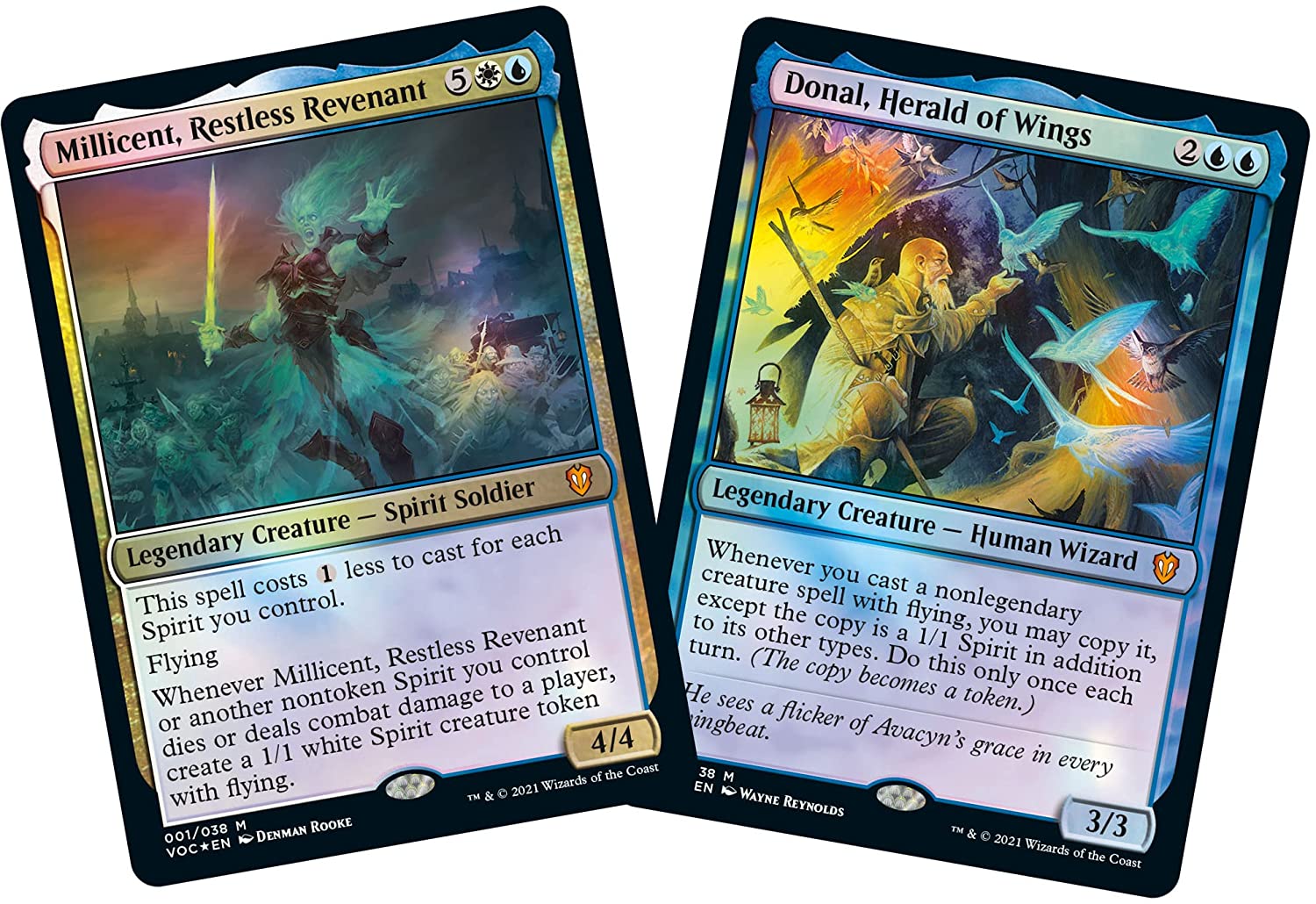 Magic: The Gathering Innistrad: Crimson Vow Commander Deck – Spirit Squadron (White-Blue)