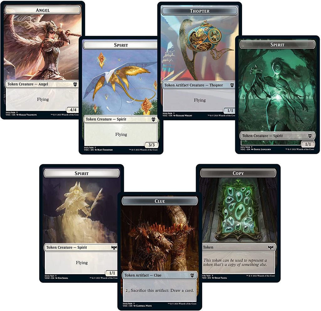 Magic: The Gathering Innistrad: Crimson Vow Commander Deck – Spirit Squadron (White-Blue)