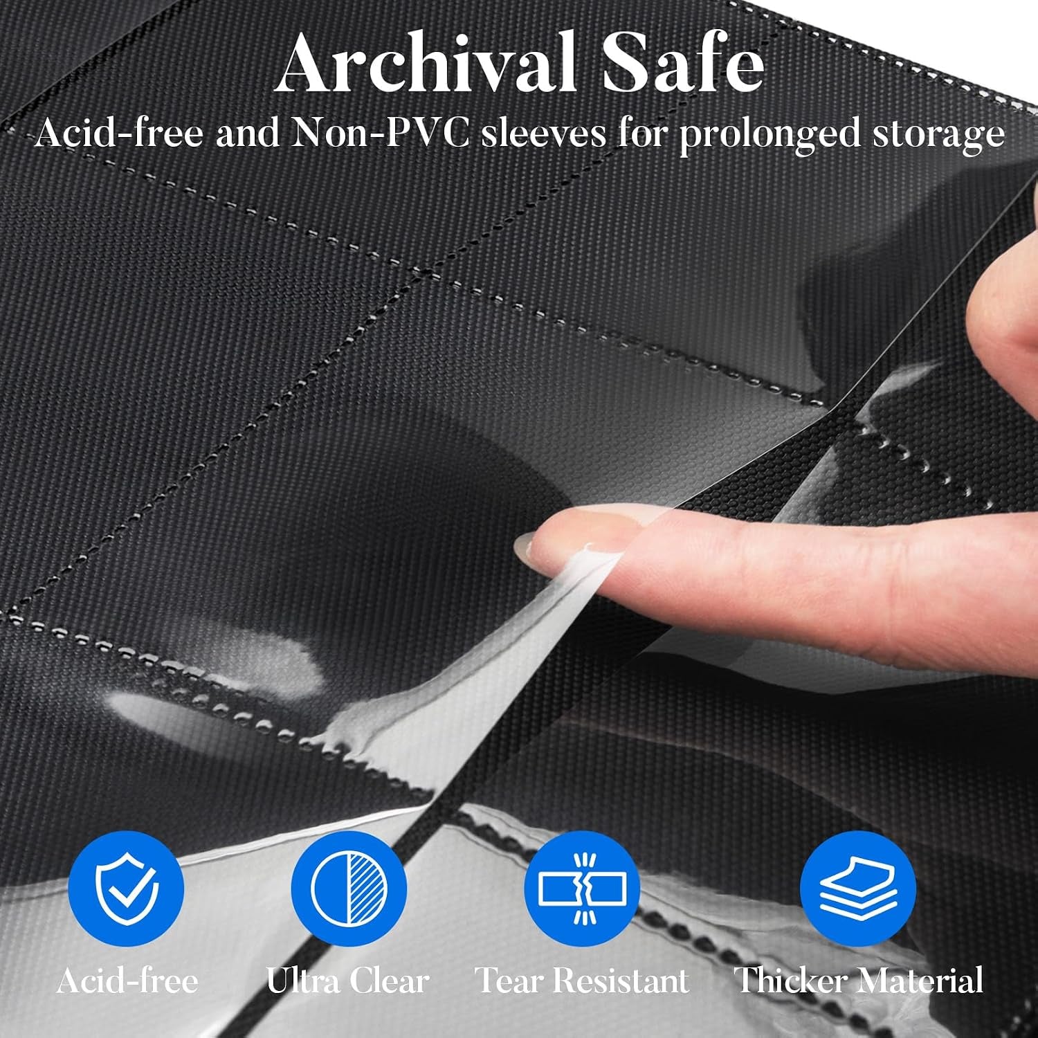 12-Pocket Trading Card Binder for 912 Cards with PU Leather Cover