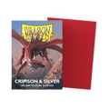 Dragon Shield: Crimson & Silver - Matte Dual Sleeves