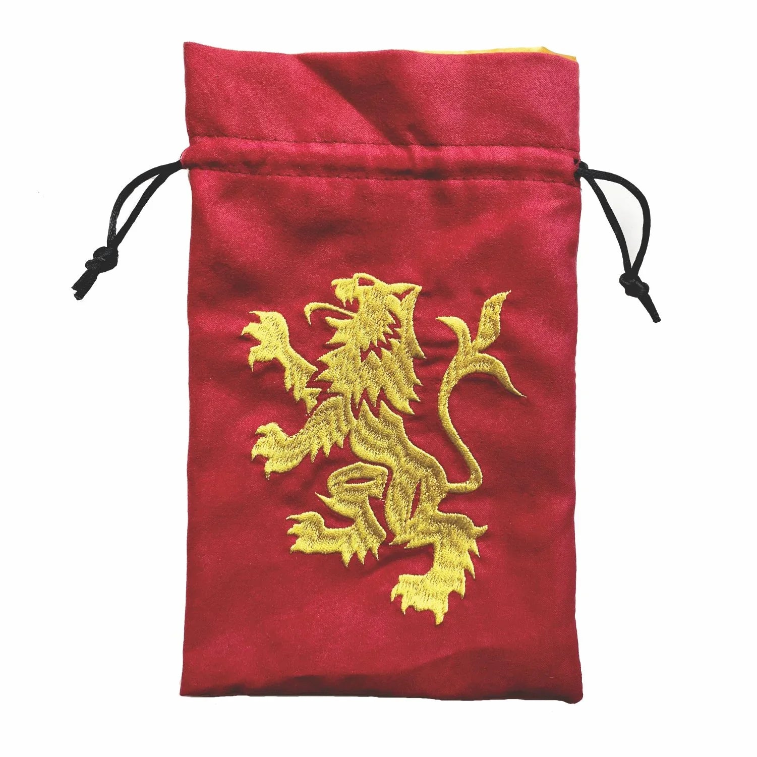 Black Oak Workshop: Heraldry Lion Dice Bag