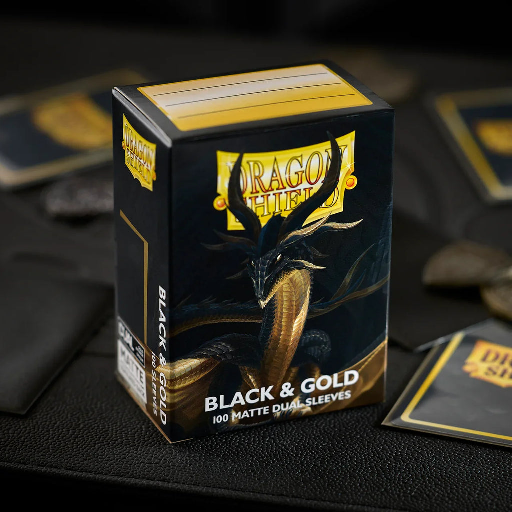 BLACK & GOLD - MATTE DUAL SLEEVES