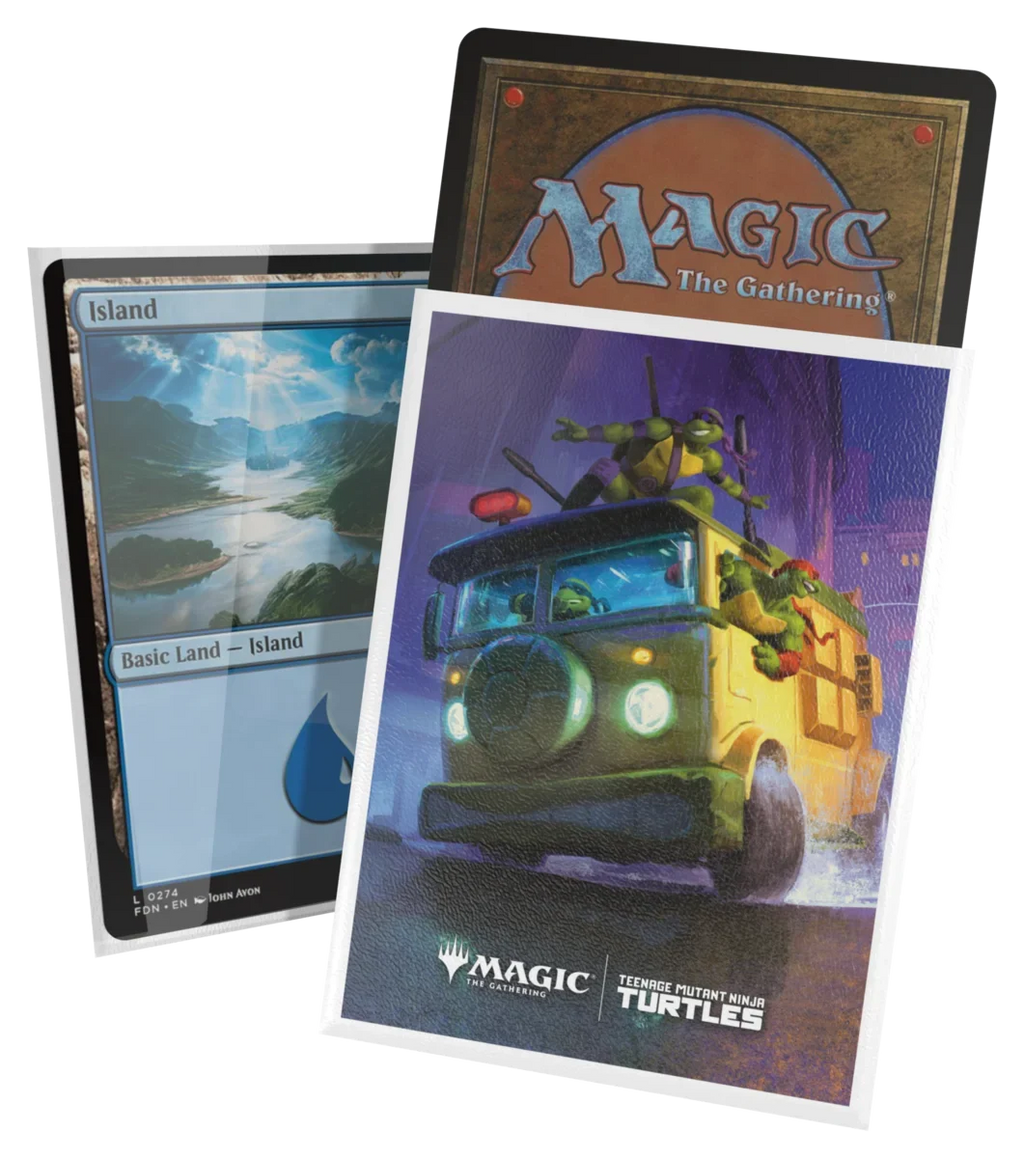 ART SLEEVES MAGIC: THE GATHERING | TEENAGE MUTANT NINJA TURTLES - TURTLE VAN