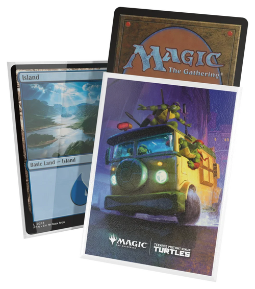 ART SLEEVES MAGIC: THE GATHERING | TEENAGE MUTANT NINJA TURTLES - TURTLE VAN