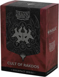 | Matte Dual Art Sleeves | MTG Guildpact Series | 100 CT - Smooth & Tough Premium TCG Sleeves | Compatible with Pokemon, Flesh & Blood, One Piece & Magic the Gathering | Cult of Rakdos