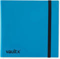 12 Pocket Strap Trading Card Binder 480 Cards Side Loading (Blue)