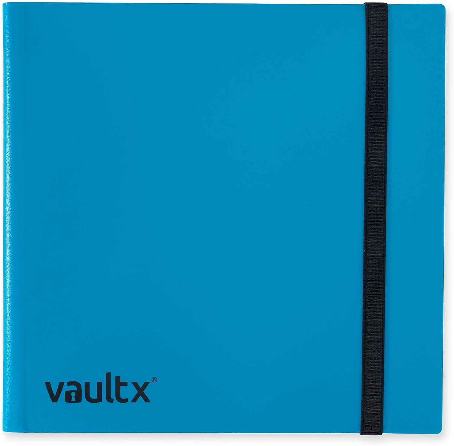 12 Pocket Strap Trading Card Binder 480 Cards Side Loading (Blue)