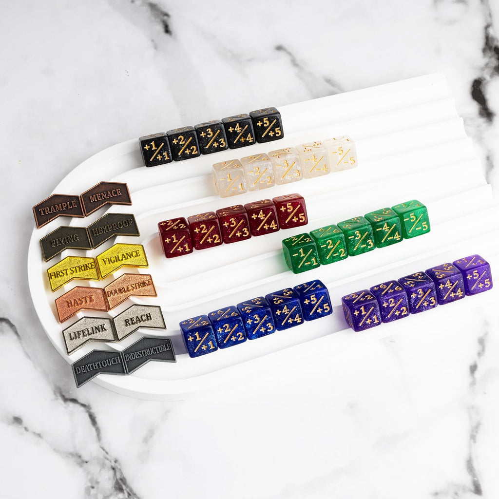 42 Pieces MTG Dice Counters 