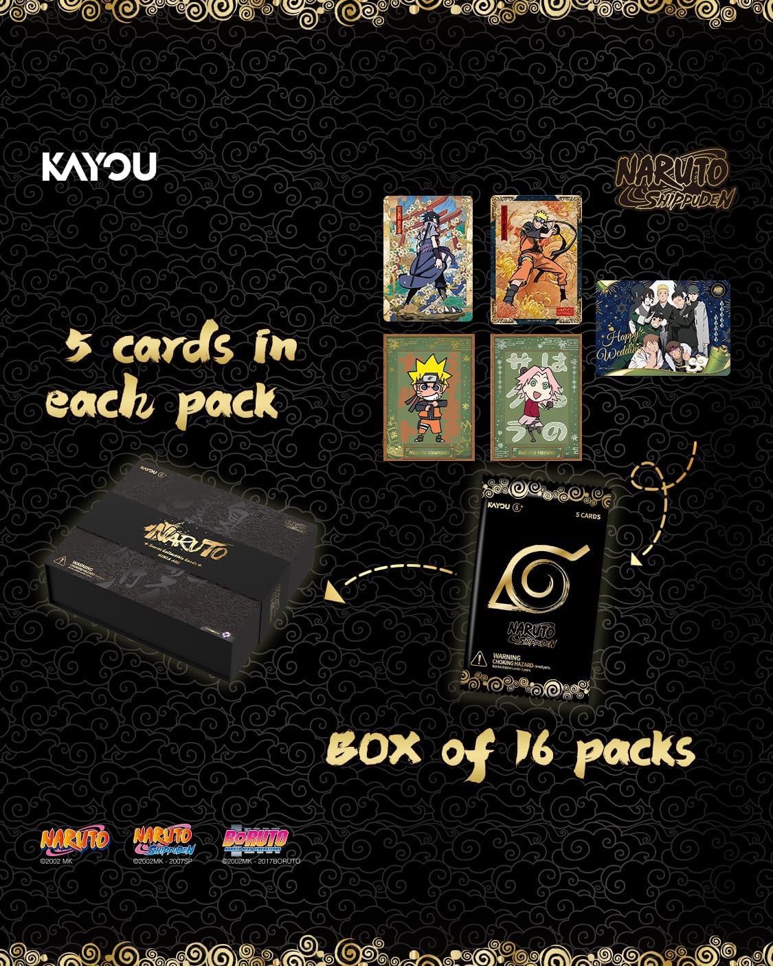 Naruto-Smriti Collectible Cards-Ninja Age-Premium Collector Box-001