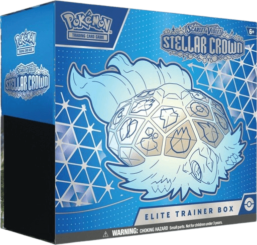 Pokemon Scarlet and Violet Stellar Crown Elite Trainer Box