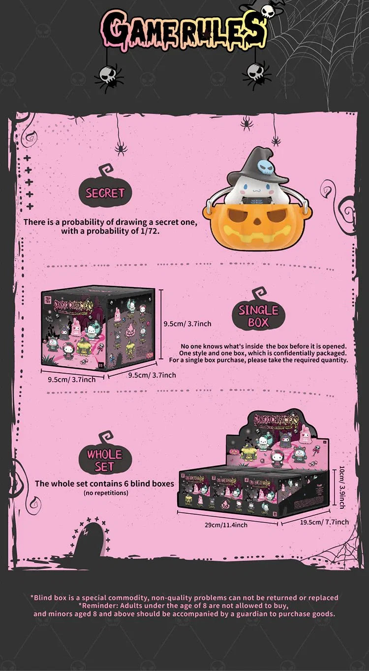 TOP TOY Sanrio Halloween Mischief Night Series Blind Box Figure