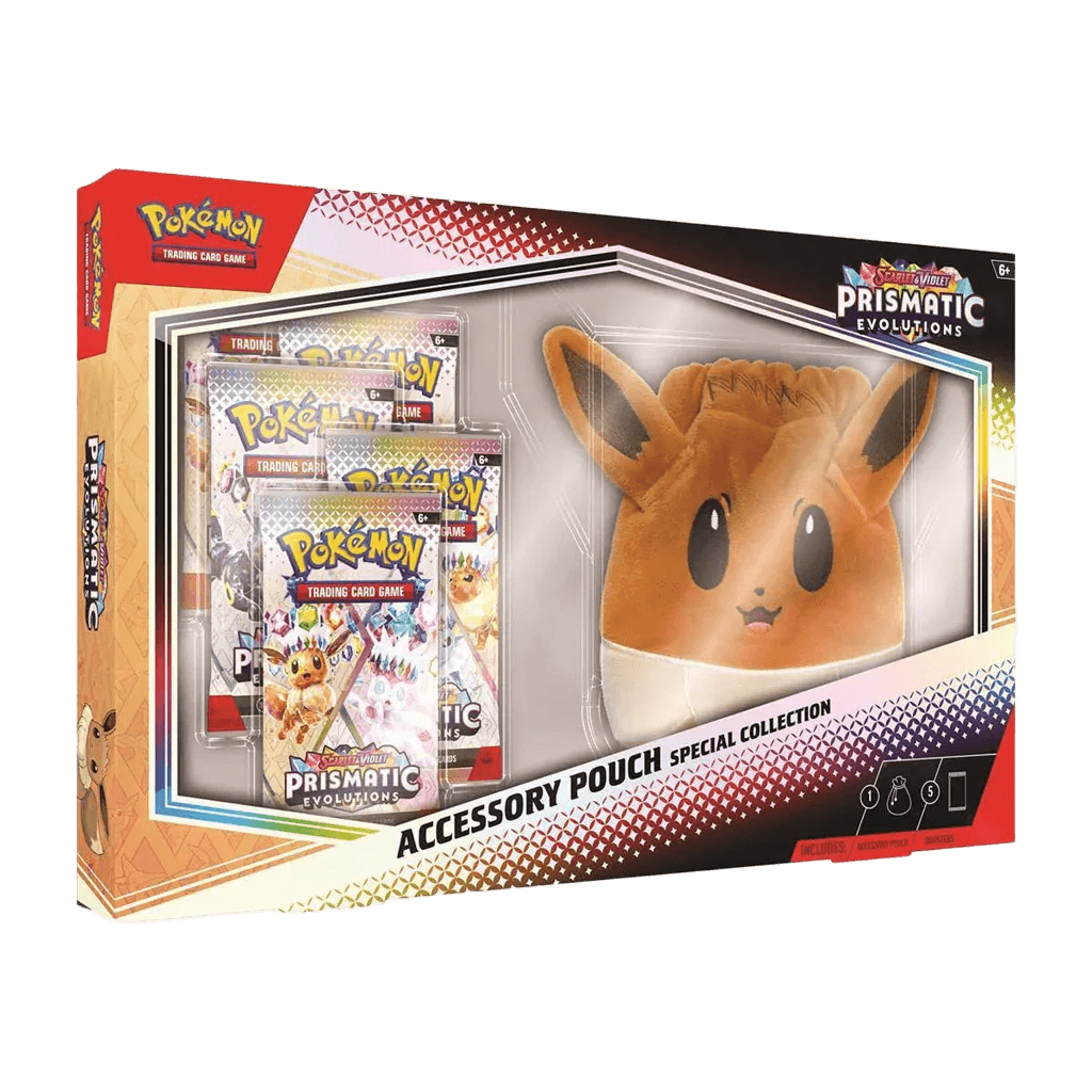 Pokémon Trading Card Game: Scarlet & Violet—Prismatic Evolutions Accessory Pouch Special Collection